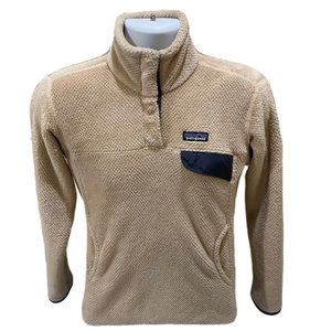 Patagonia Tan Fleece Jacket
